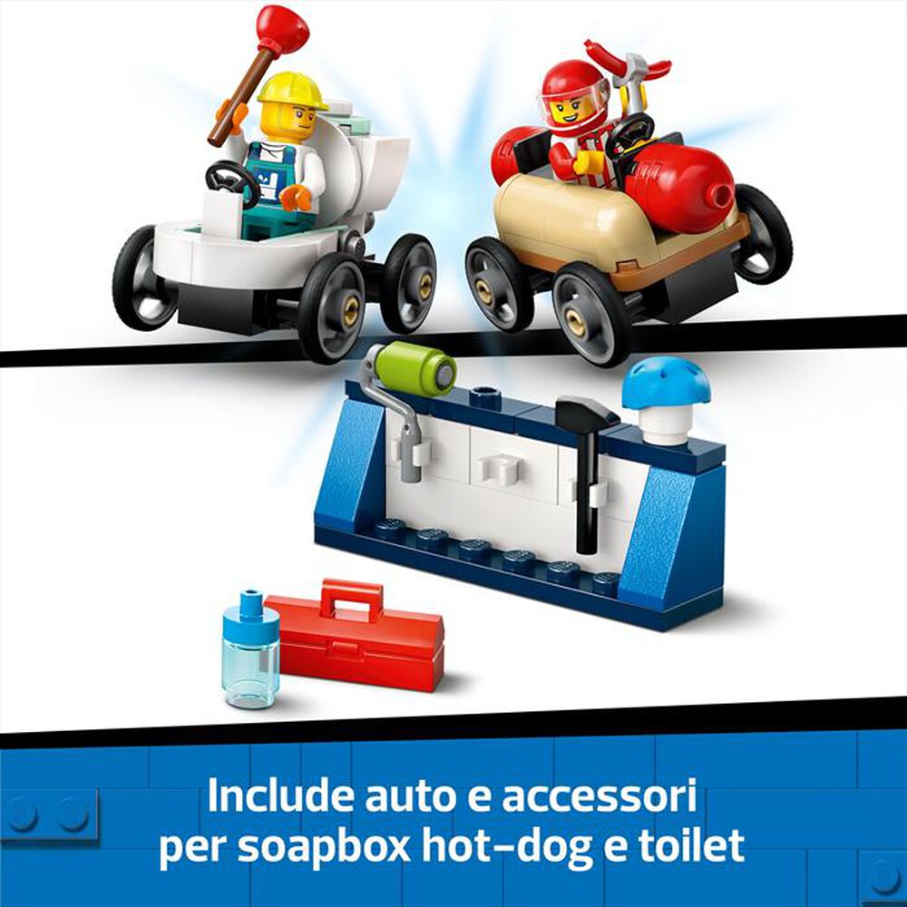 Immagine del prodotto LEGO - CITY Gara sulla pista a rampe 60460