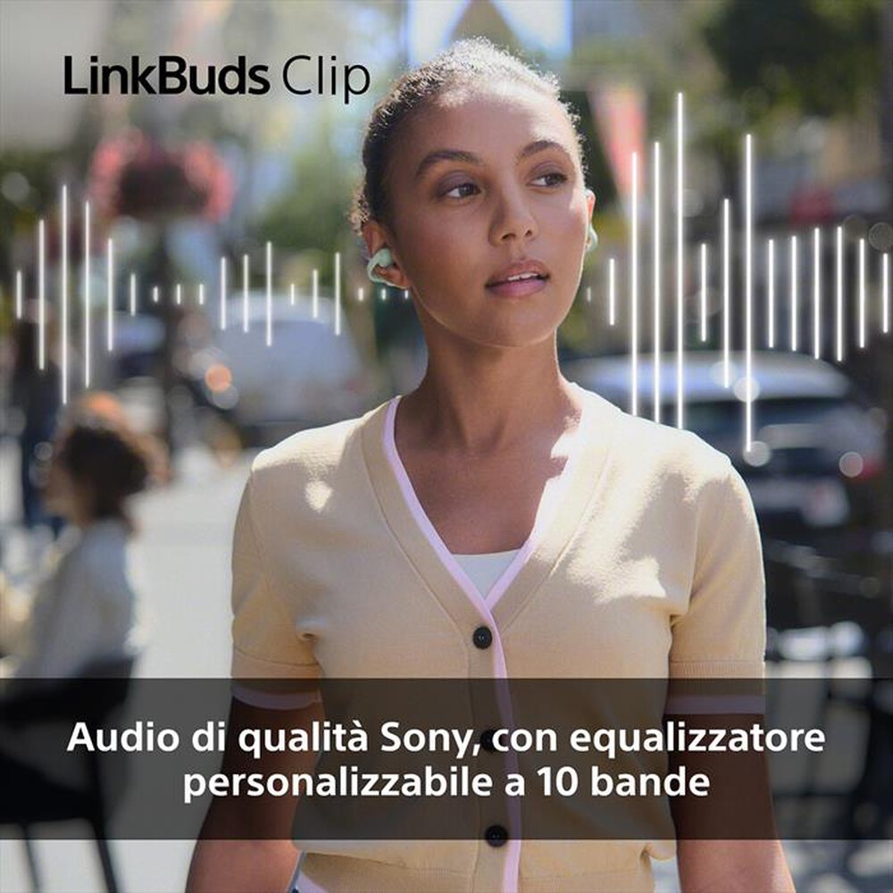 Immagine del prodotto SONY - Auricolari wireless LinkBuds Clip WFLC900V.CE7-Lavender