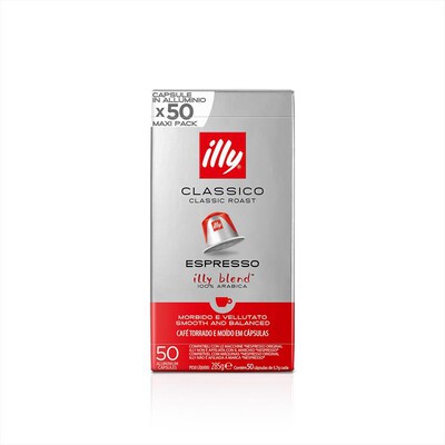 ILLY - 50 CAPSULE COMPATIBILI NESPRESSO CLASSICO