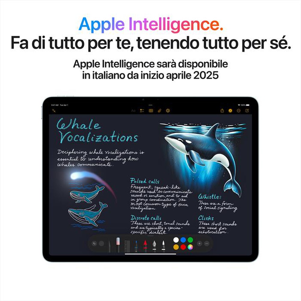 Immagine del prodotto APPLE - iPad Air 11" Wi-Fi + Cellular 128GB (2025)-Blu