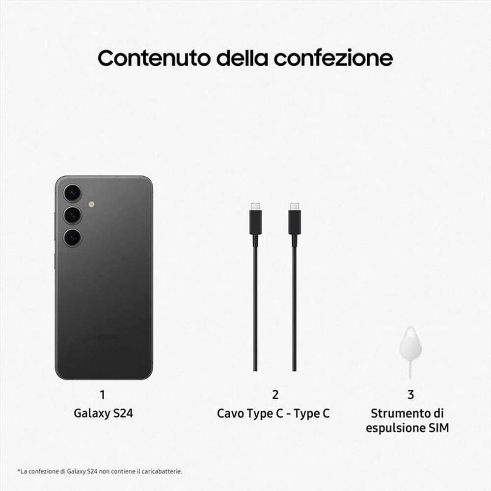 Immagine del prodotto VODAFONE - SAMSUNG Galaxy S24 128GB-Black