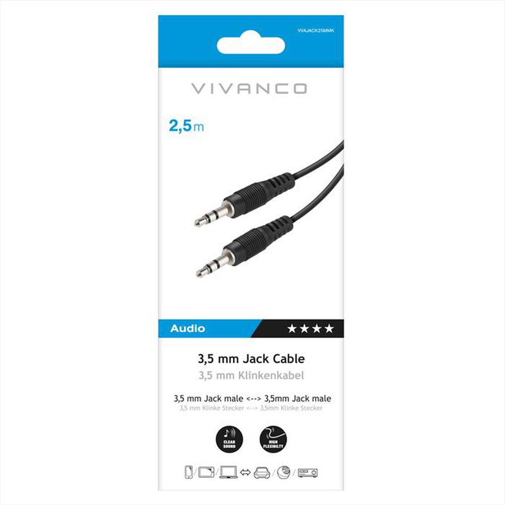 Immagine del prodotto SBS - Audio Connection 2.5m-Nero