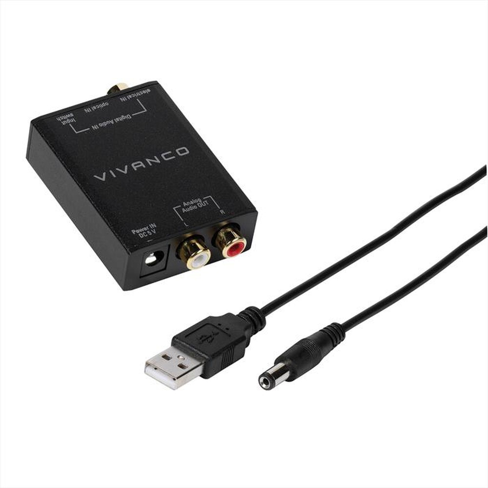 Immagine del prodotto SBS - Convertitore audio digitale-analogico-Nero