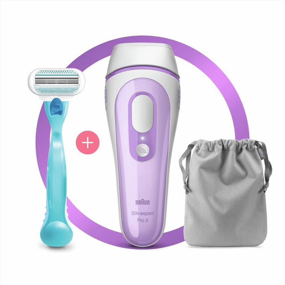 Immagine del prodotto BRAUN - Silk-Expert Pro 3 PL3011-Bianco/Lilla