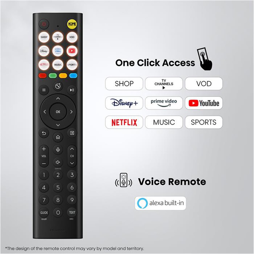 Immagine del prodotto HISENSE - Smart TV Mini LED 4K 65" 65U79SE-NERO