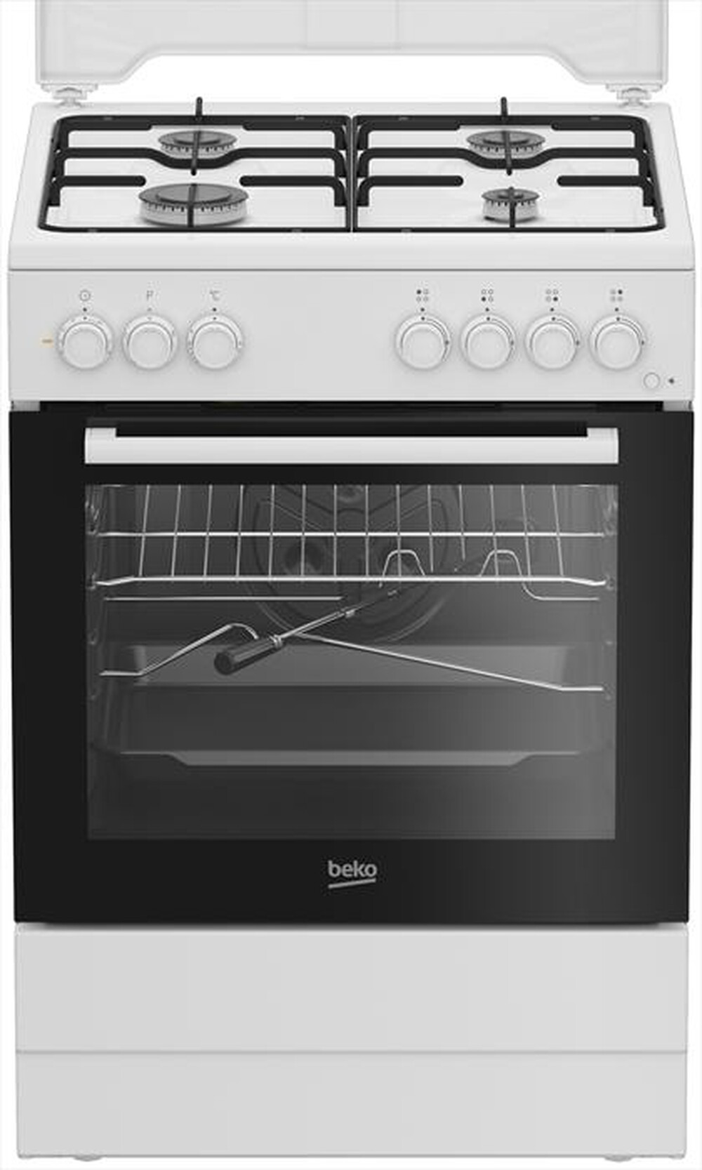 Immagine del prodotto BEKO - Cucina a gas FBST62110DW Classe A-Bianco