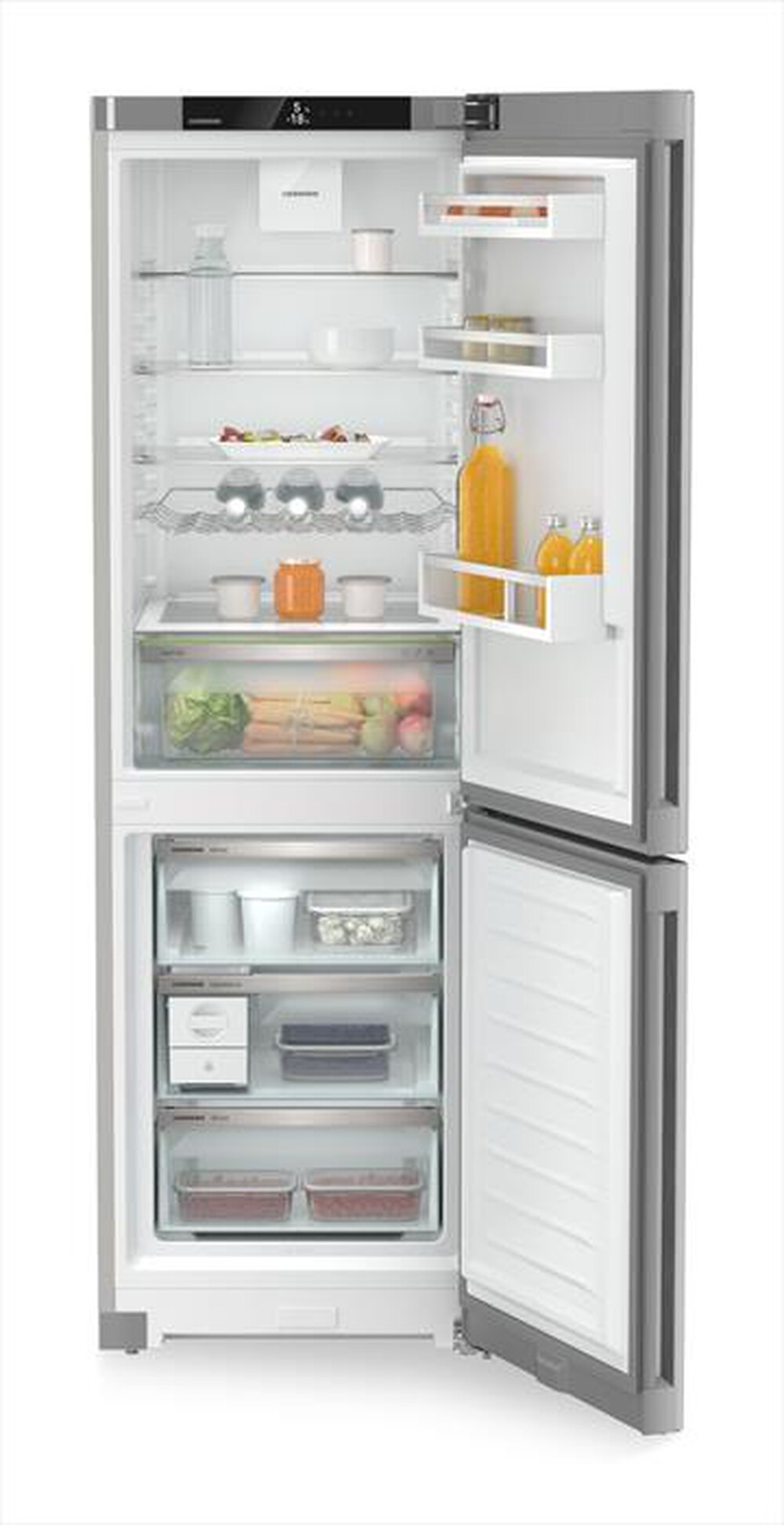 Immagine del prodotto LIEBHERR - Frigorifero combinato CNSFD 5223-20 Classe D-SteelFinish / Silver