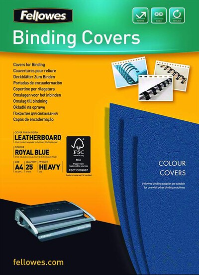 FELLOWES - Copertina delta blu