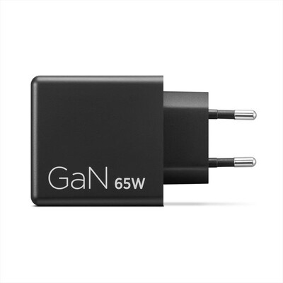 LENOVO - Caricabatterie DUAL USB-C 65W GAN-NERO