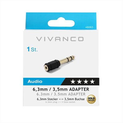SBS - Adattatore audio VVAJACKAD35F63MG-Nero