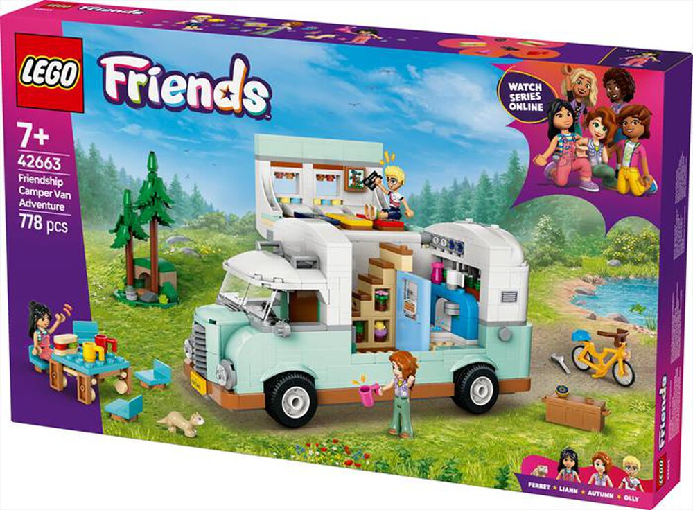 Immagine del prodotto LEGO - FRIENDS Avventura sul camper dell&rsquo;amicizia 42663