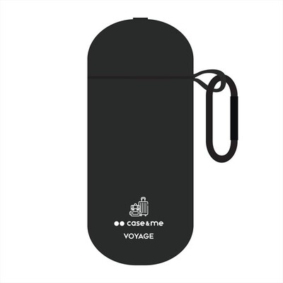 CASEME - Cover in silicone con cuscinetto da collo-Nero