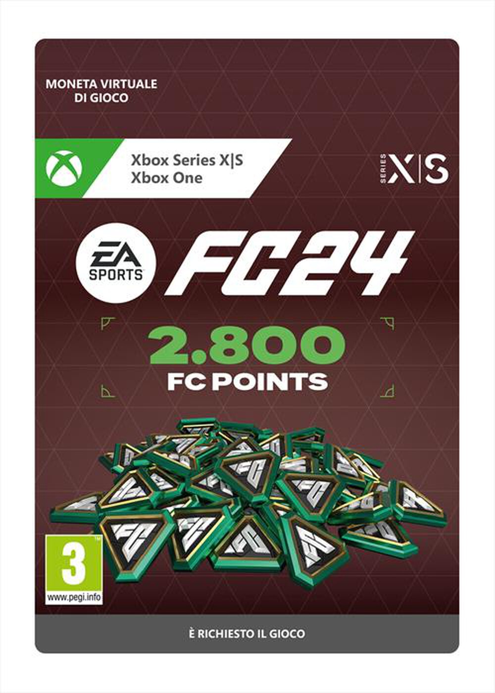 Immagine del prodotto MICROSOFT - EA SPORTS FC 24 2800 FC POINTS
