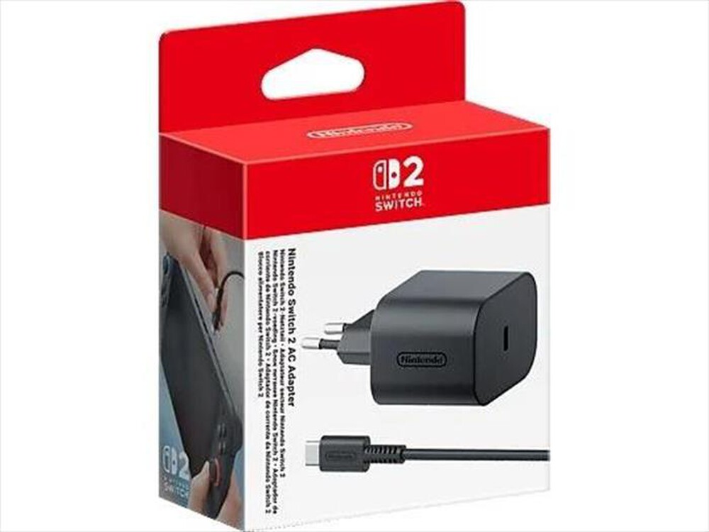 Immagine del prodotto NINTENDO - BEE SWITCH 2 AC ADAPTER EUR-Nero