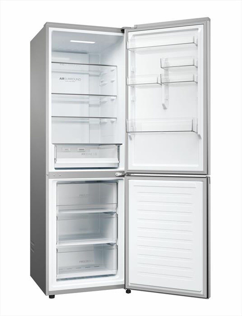 Immagine del prodotto HAIER - Frigorifero combinato HDPW3618DNPK Classe D 352 lt-Platino