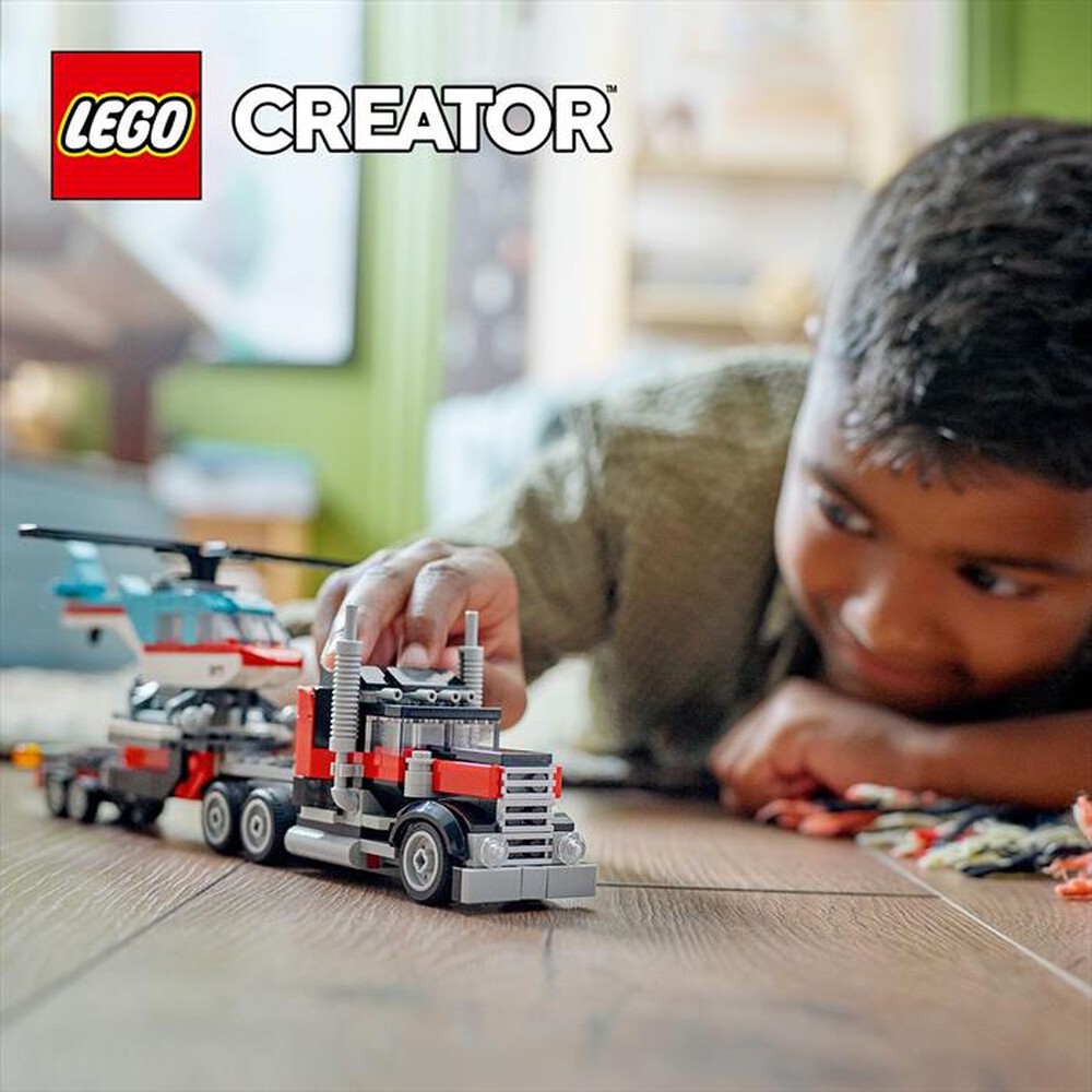 Immagine del prodotto LEGO - CREATOR Autocarro con elicottero 31146