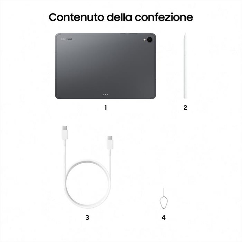 Immagine del prodotto SAMSUNG - Galaxy Tab S11 12+128GB 5G-Gray