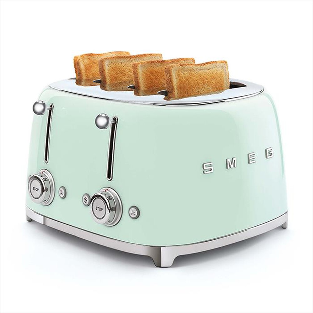 Immagine del prodotto SMEG - Tostapane 50's Style 4x4 fette &ndash; TSF03PGEU-verde