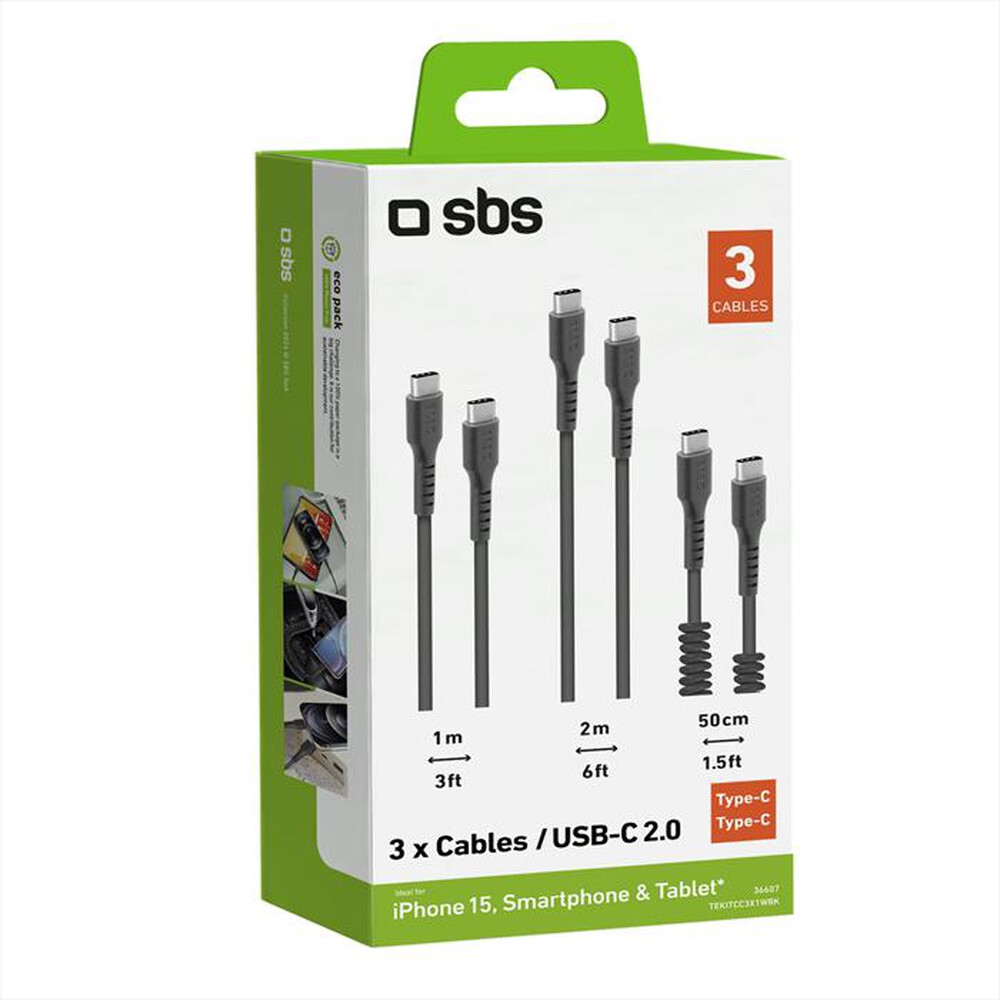 Immagine del prodotto SBS - TEKITCC3IN1K-Nero