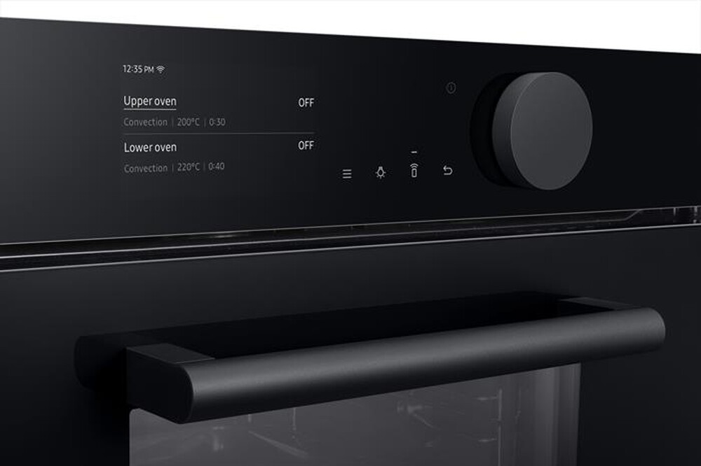 Immagine del prodotto SAMSUNG - Forno incasso elettrico NV75T8549RK/ET Classe A+-Onyx black designe