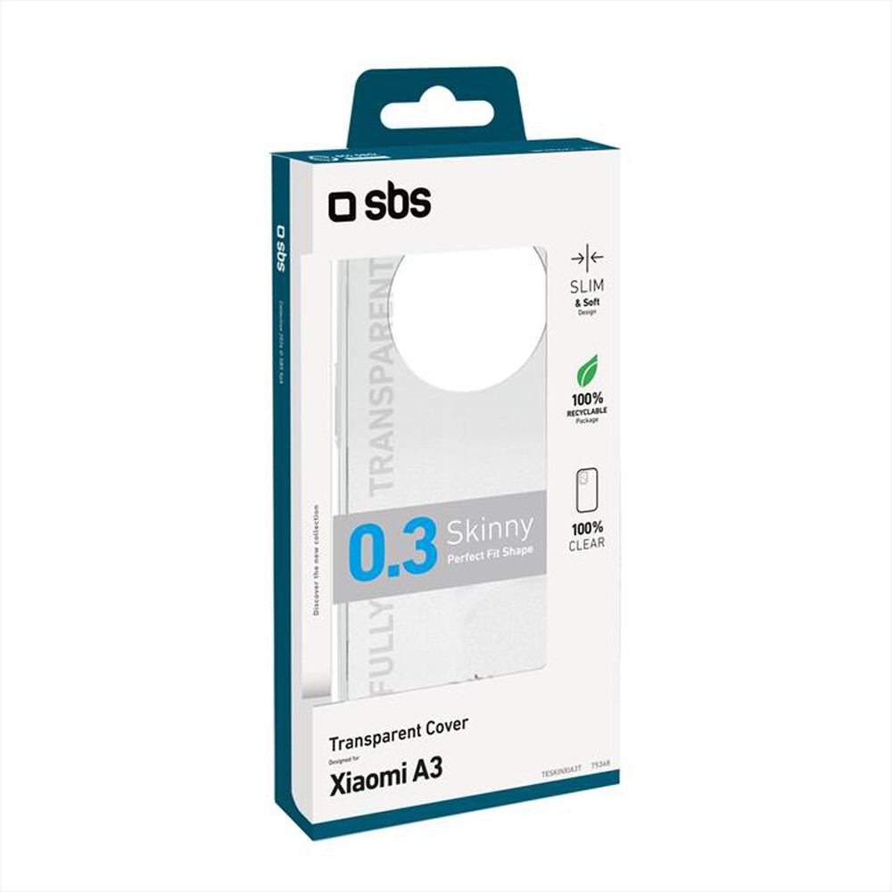 Immagine del prodotto SBS - Cover skinny TESKINXIA3T per Xiaomi A3-Trasparente