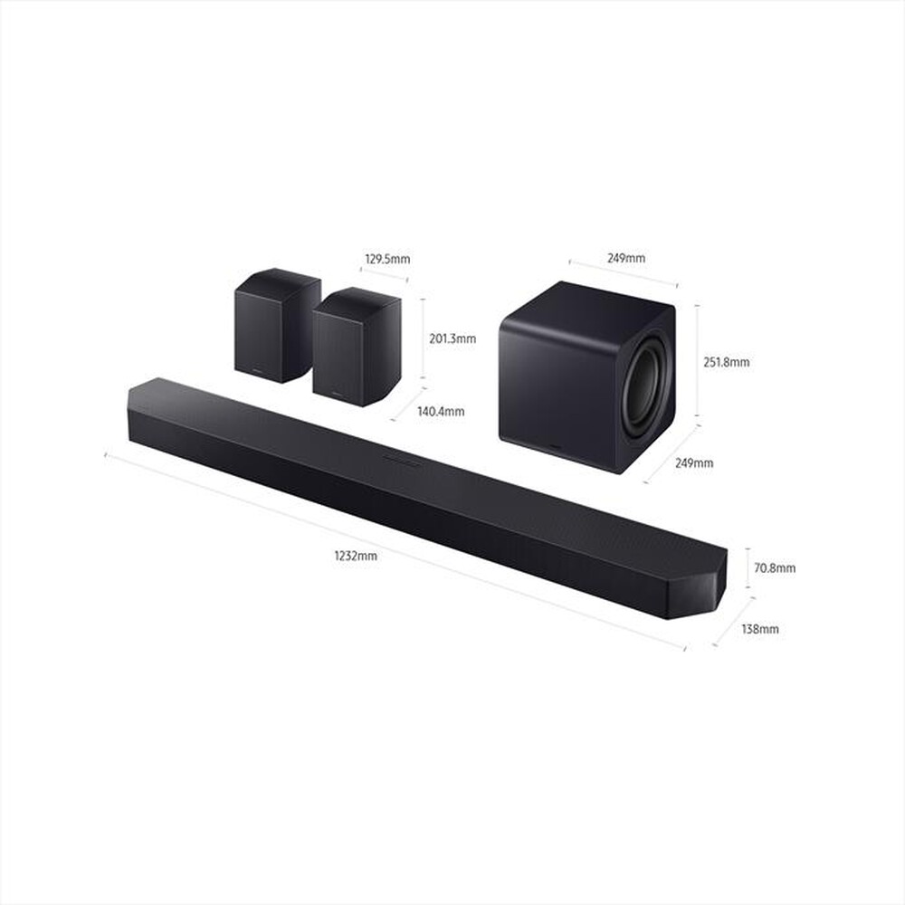 Immagine del prodotto SAMSUNG - Soundbar HW-Q990H/XC-Titan Black