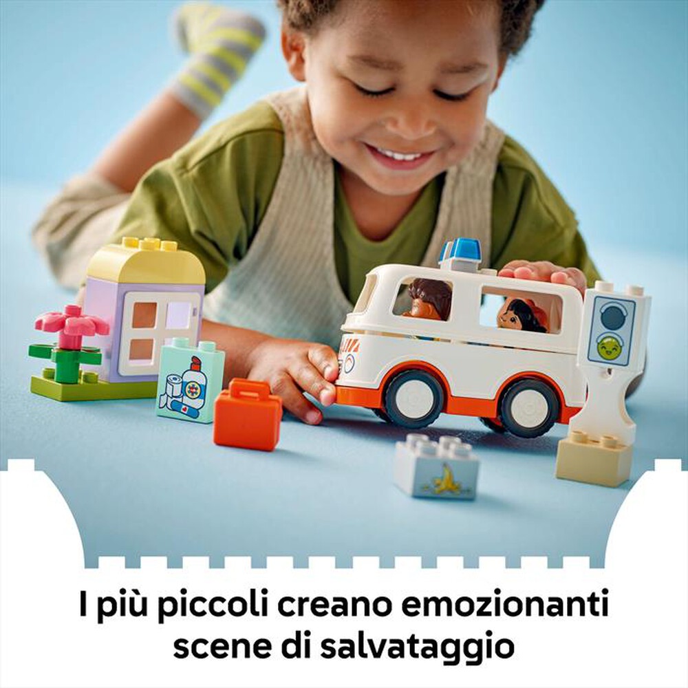 Immagine del prodotto LEGO - DUPLO Town Ambulanza e autista 10447