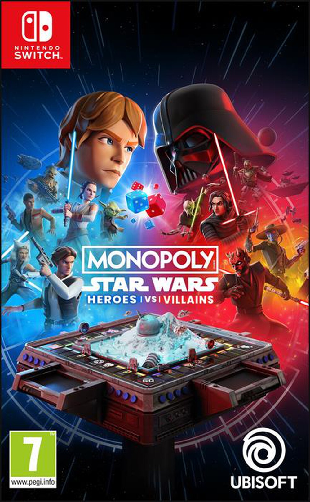 Immagine del prodotto UBISOFT - MONOPOLY: STAR WARS HEROES VS VILLAINS NSW