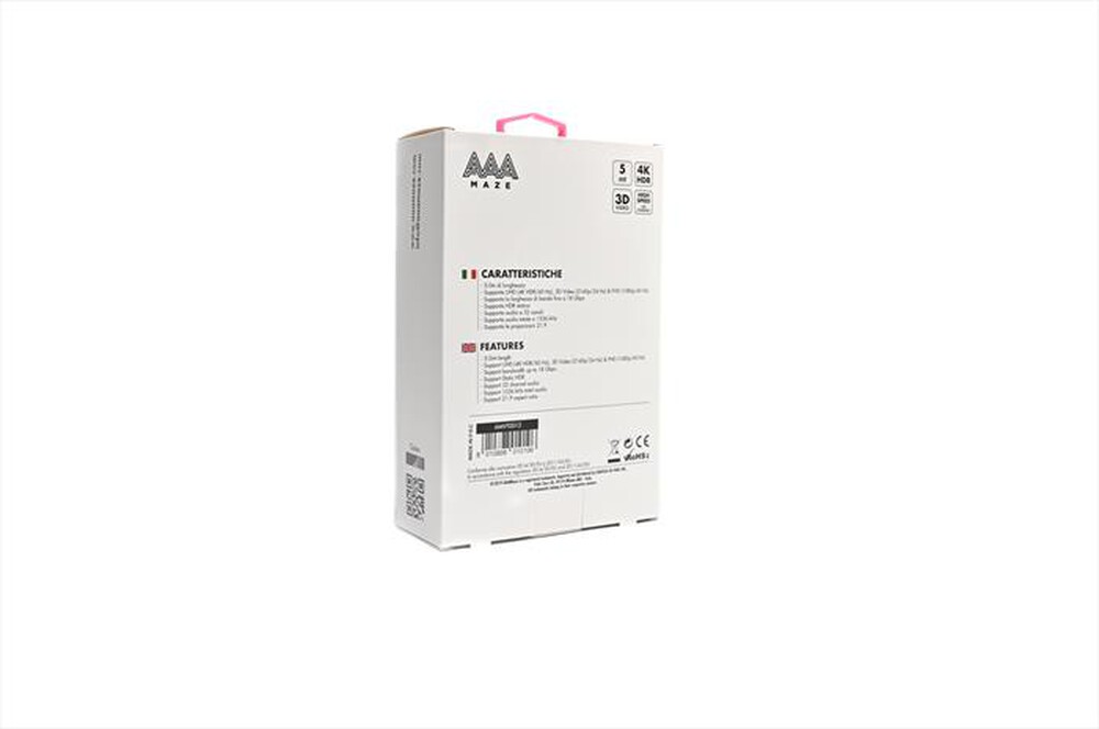 Immagine del prodotto AAAMAZE - CAVO UHD HDMI 5 METRI FLAT