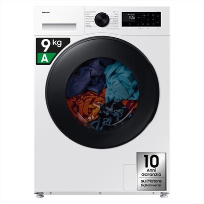 SAMSUNG - Lavasciuga WD90DG5G34BEET 9/5Kg Classe A/E-bianca con obl&ograve; display nero