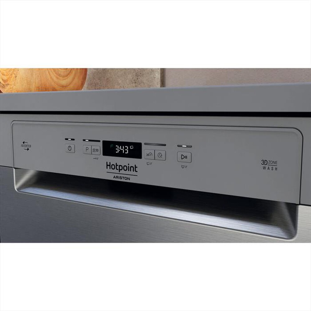 Immagine del prodotto HOTPOINT ARISTON - Lavastoviglie HFC 3C41 CW X Classe C 14 coperti-Acciaio inossidabile