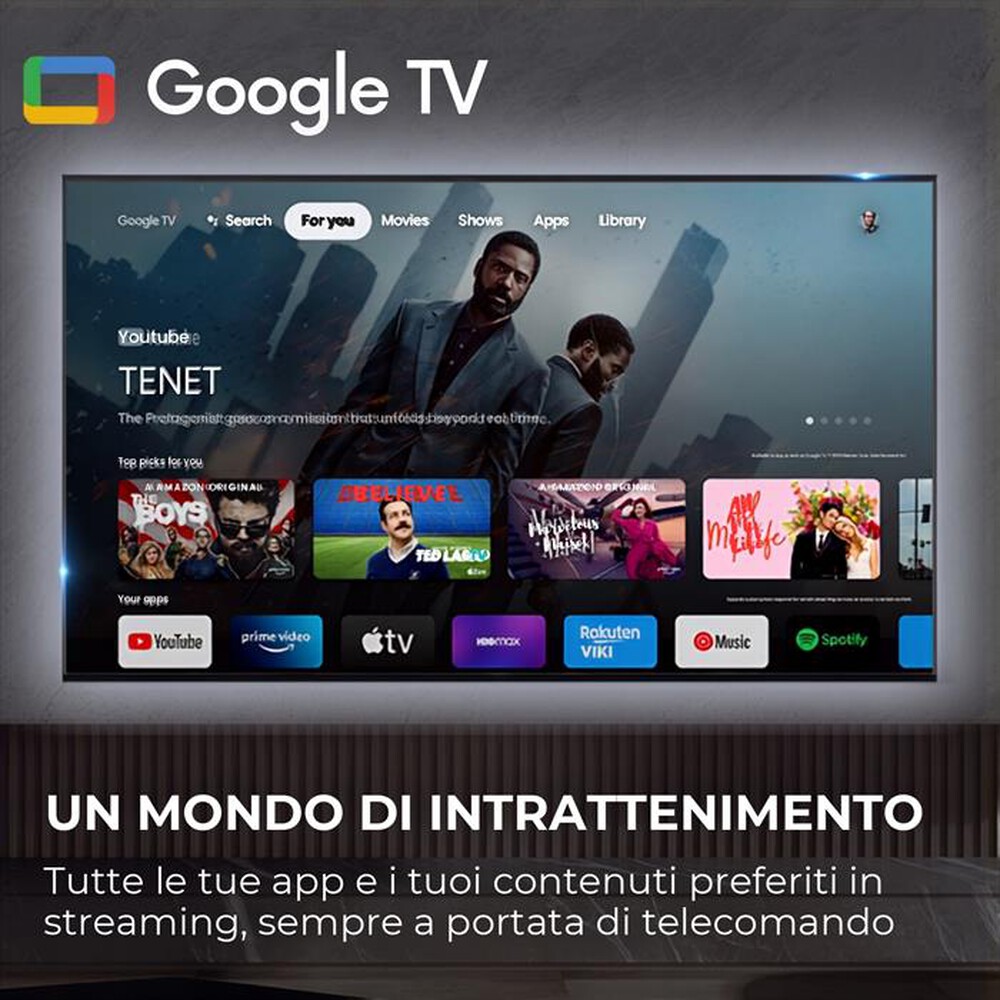Immagine del prodotto HAIER - Smart TV LED UHD 4K 55" H55K85GUX-Nero