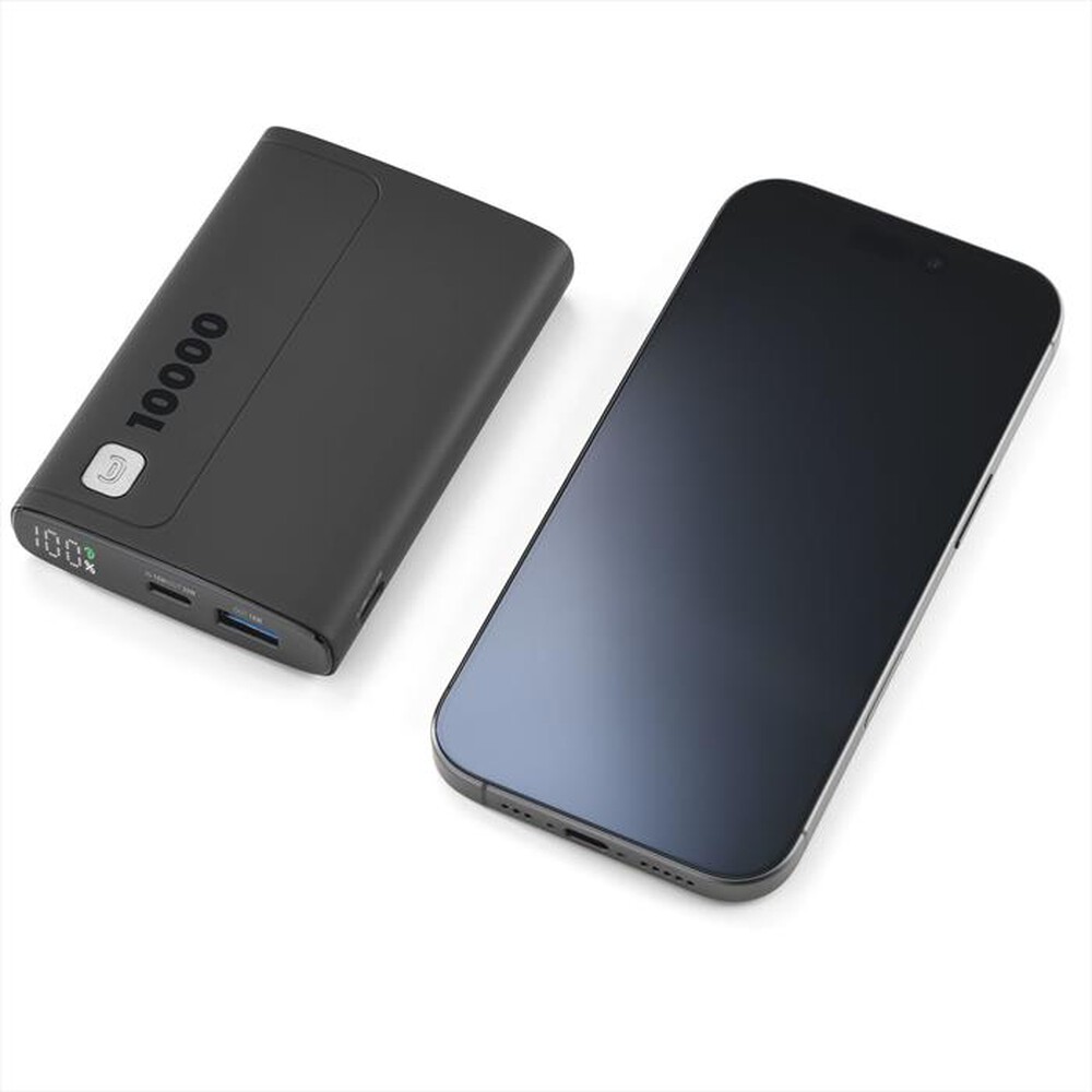 Immagine del prodotto CELLULARLINE - Caricabatterie Portatile PBDISPL01PD10000K-Nero