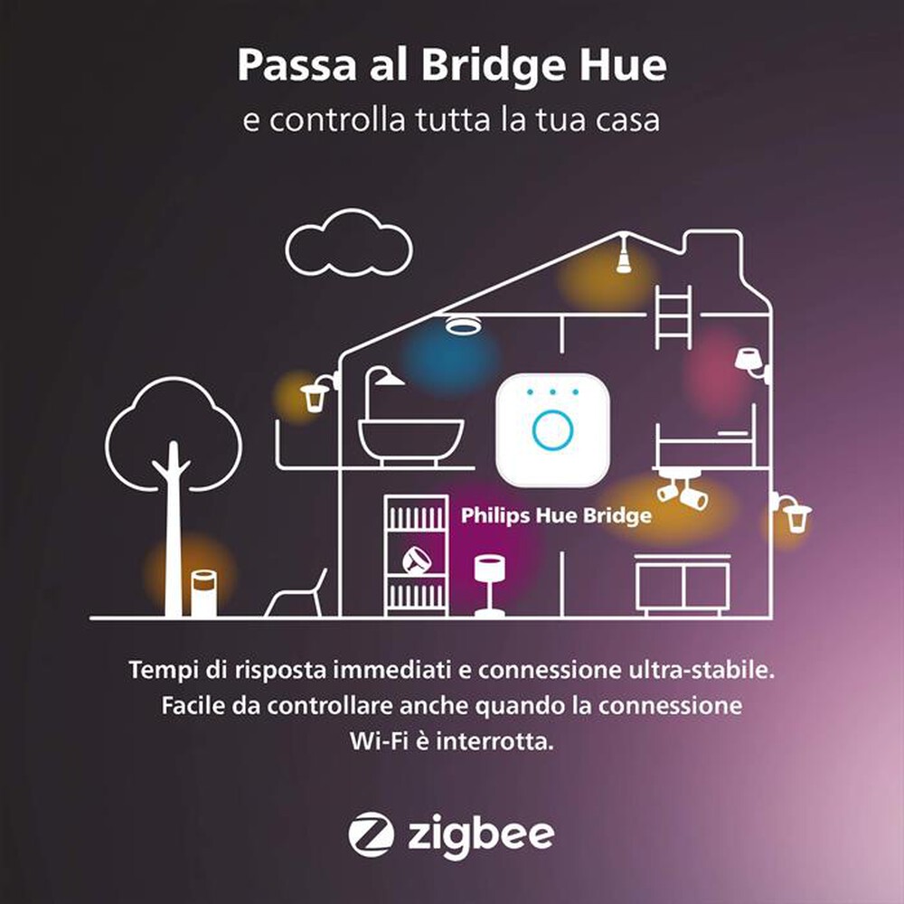 Immagine del prodotto PHILIPS - HUE WHITE FILAMENT LAMPADINA A60 E27 40W-Filament, Luce Dim.