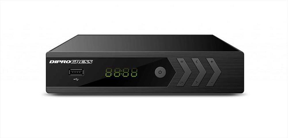 Immagine del prodotto DIPROGRESS - DECODER DIG. TERRESTRE DOPPIO TUNER DVB-T2 H265-Nero