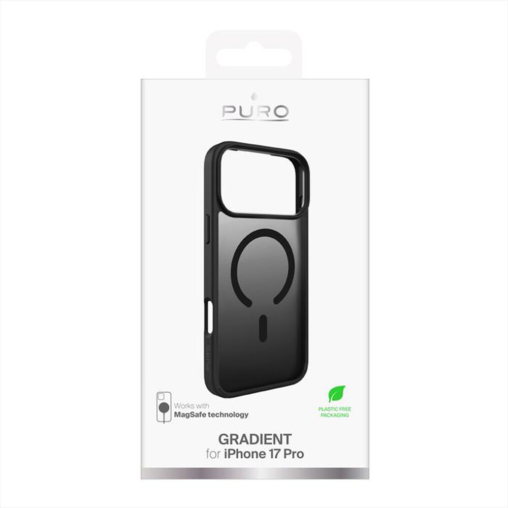 Immagine del prodotto PURO - Cover Gradient per iPhone 17 Pro-Nero