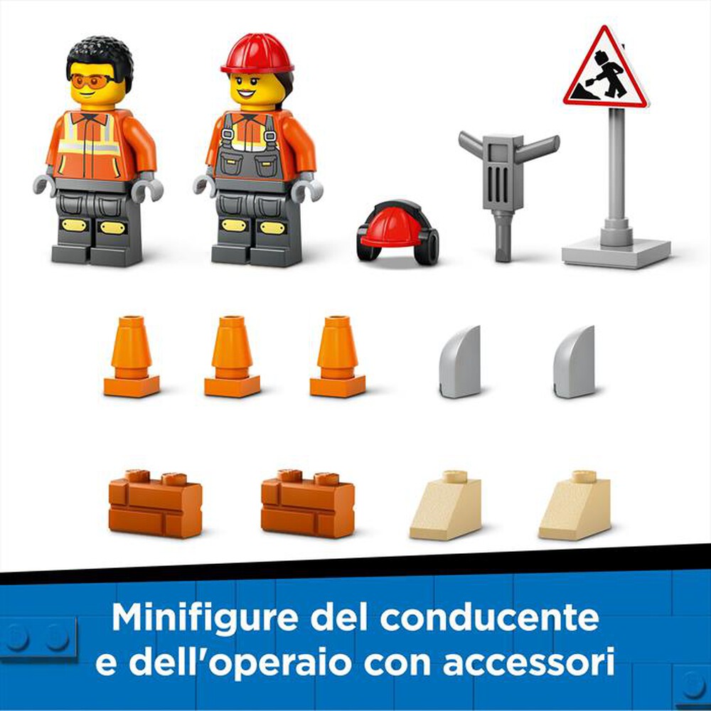 Immagine del prodotto LEGO - CITY GREAT VEHICLES Pala gommata gialla 60450