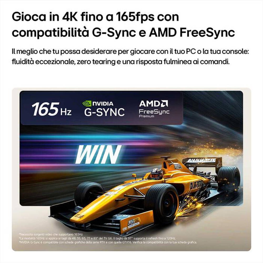 Immagine del prodotto LG - Smart TV OLED Evo AI 48" EVO AI G6S OLED48G66LS-Dark Satin Silver