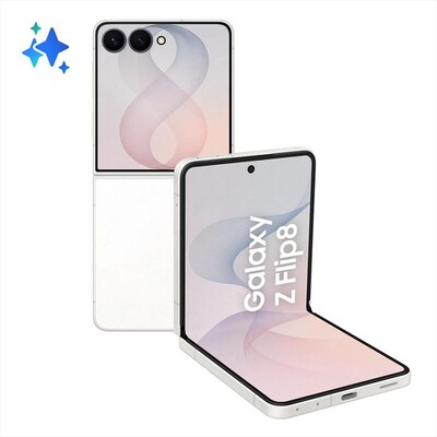 SAMSUNG - Galaxy Z Flip8 12+256GB-Cream