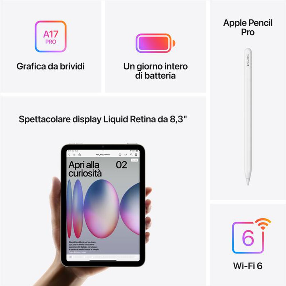 Immagine del prodotto APPLE - iPad Mini Wi-Fi 512GB-Viola