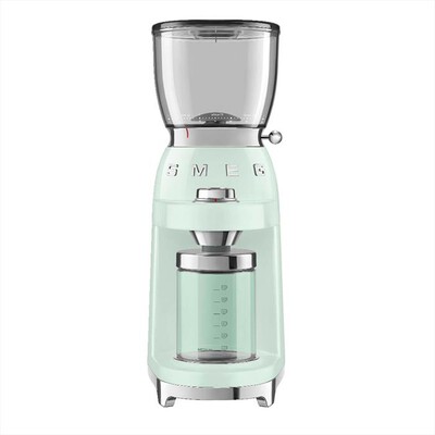 SMEG - Macinacaff&egrave; 50's Style &ndash; CGF01PGEU-Verde pastello
