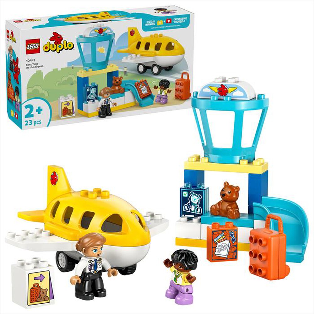 Immagine del prodotto LEGO - DUPLO Town La prima volta in aeroporto 10443