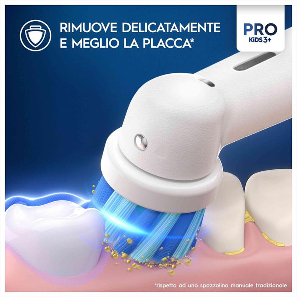 Immagine del prodotto ORAL-B - Testine Ricambio PW REFILL EB10S FROZEN 4CT 12PZ-BIANCO