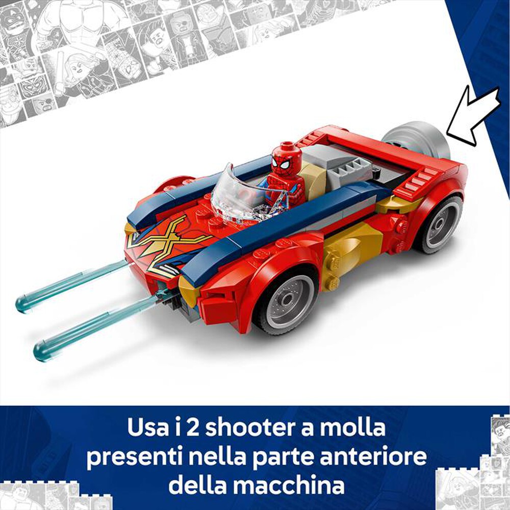Immagine del prodotto LEGO - MARVEL AUTO SPIDERMAN VS VENOMIZED WOLVERINE 76336-Multicolore