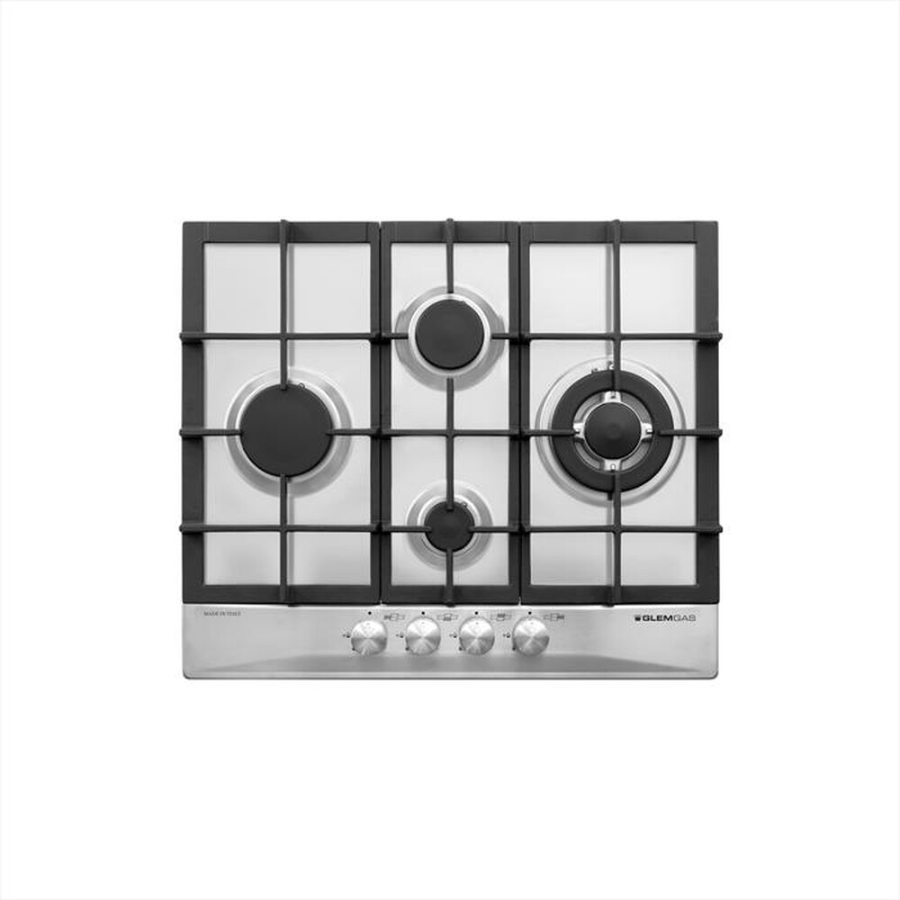 Immagine del prodotto GLEM GAS - Piano cottura a gas GT645HIX- 58,5cm-Acciaio Satinato