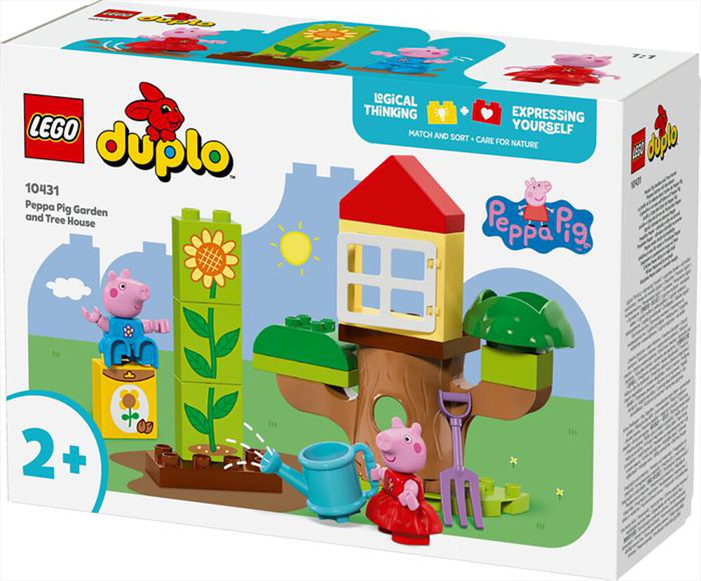 Immagine del prodotto LEGO - DUPLO Giardino e casa sull&rsquo;albero Peppa Pig 10431