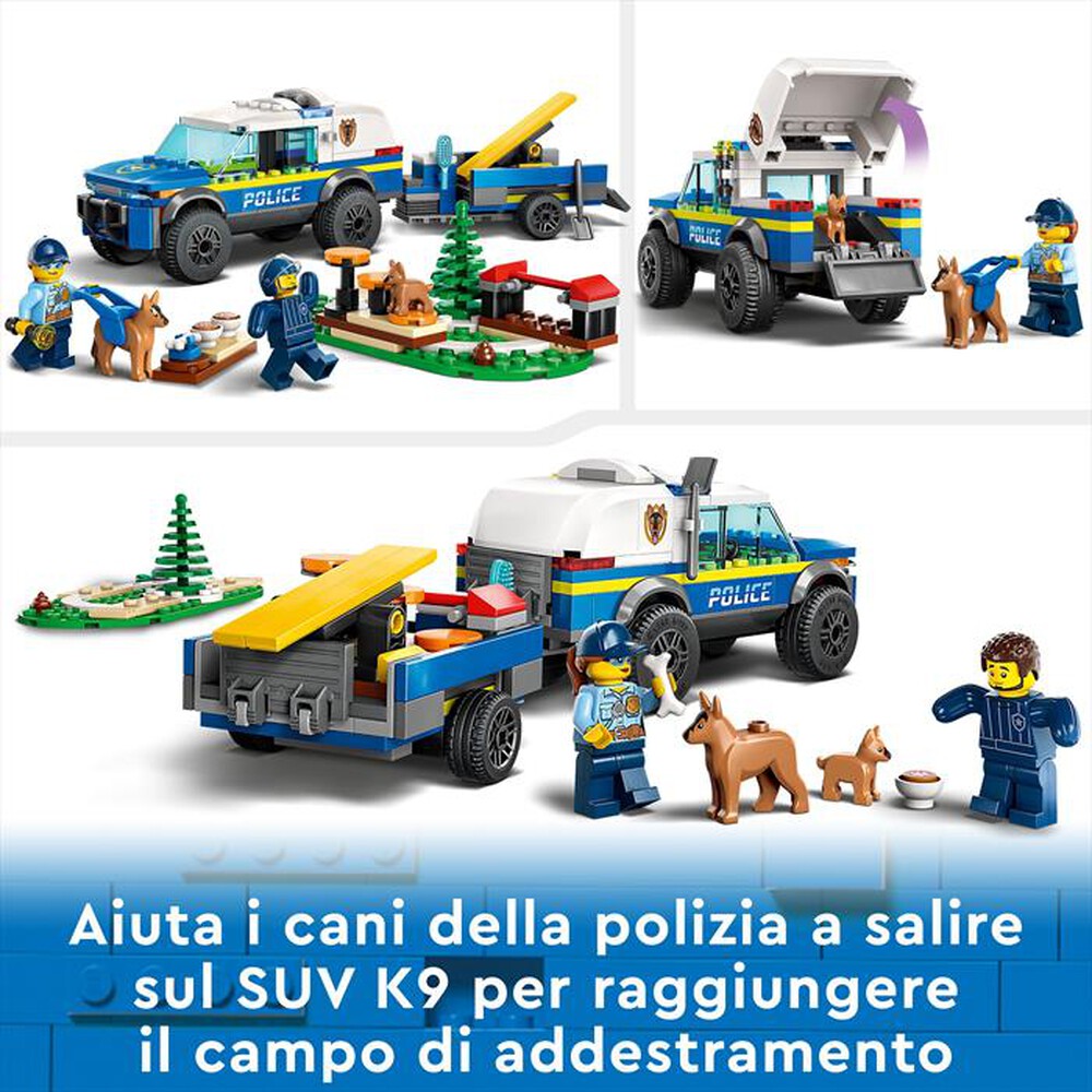 Immagine del prodotto LEGO - CITY POLICE Addestramento cinofilo mobile 60369