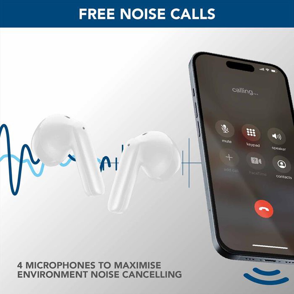 Immagine del prodotto CELLULARLINE - Auricolare bluetooth CALL PURELY-Viola