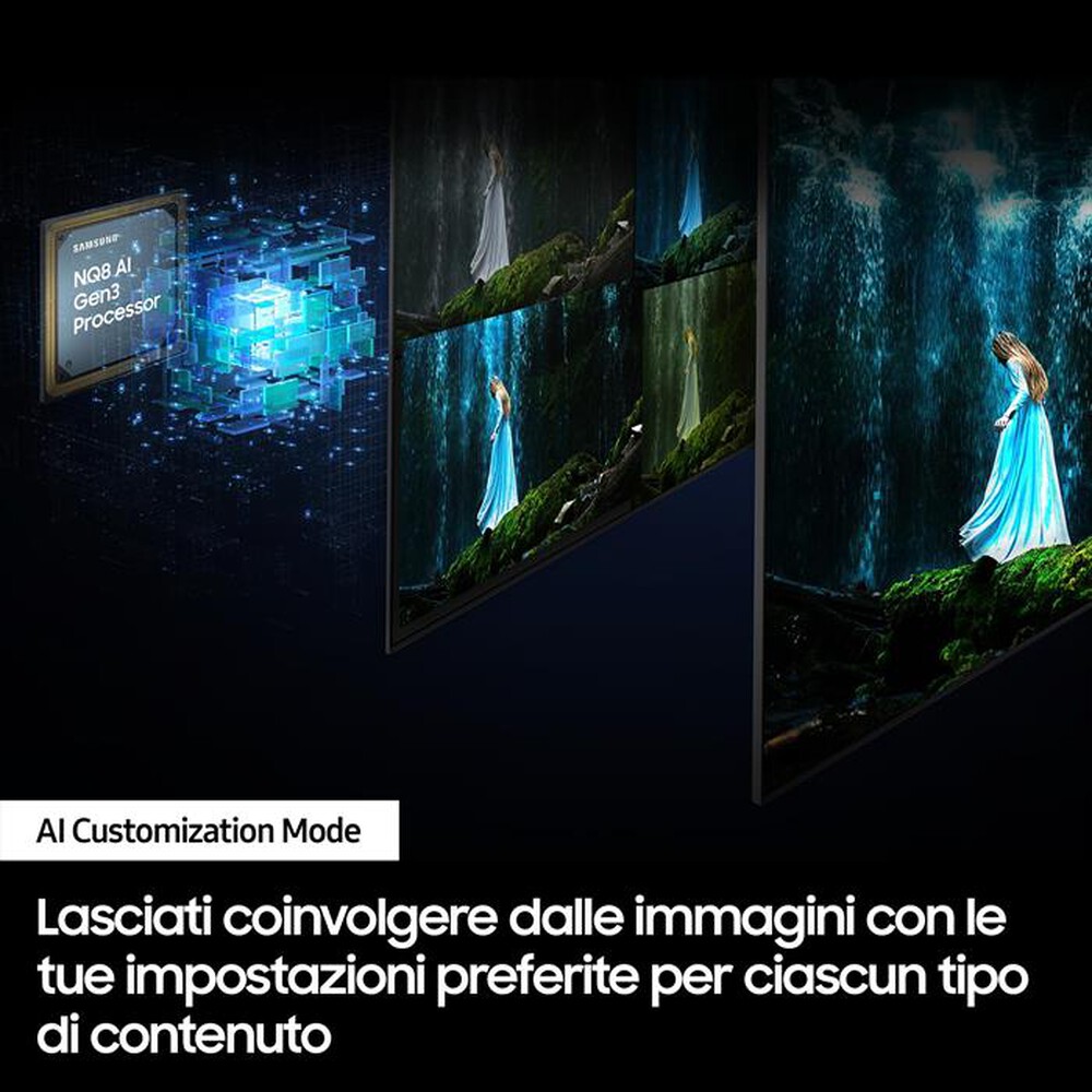 Immagine del prodotto SAMSUNG - Smart TV Q-LED UHD 4K 65" QE65Q80DATXZT-ECLIPSE SILVER