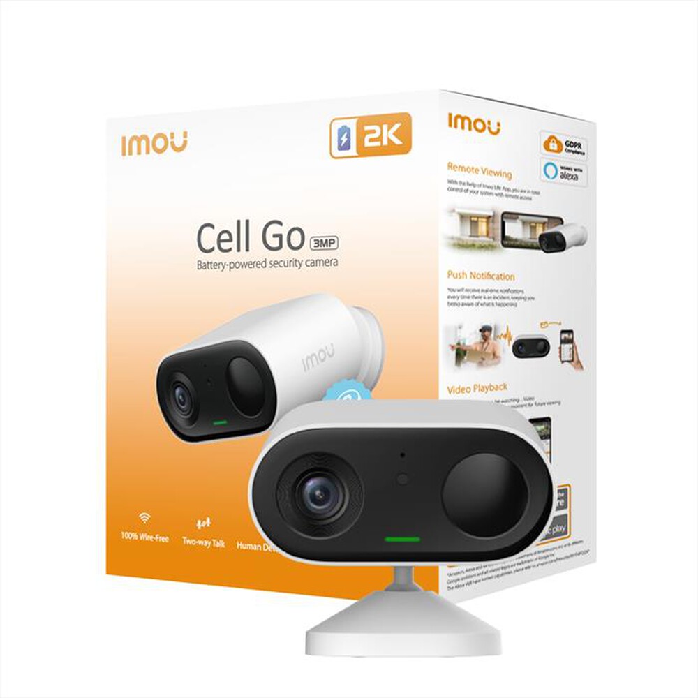 Immagine del prodotto IMOU - Telecamera da interno/esterno CELL GO-BIANCO